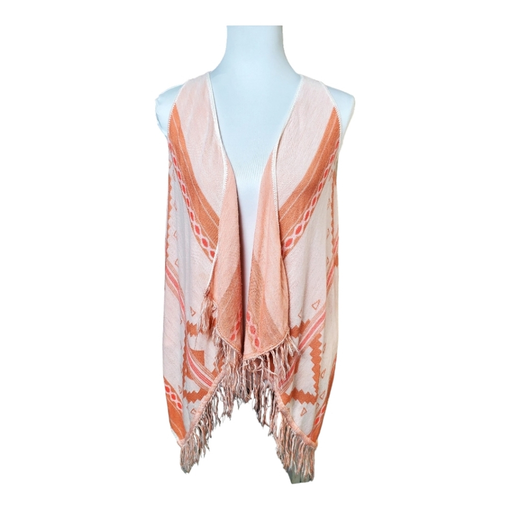 Aztec Print Long Vest by Sweet N Sinful